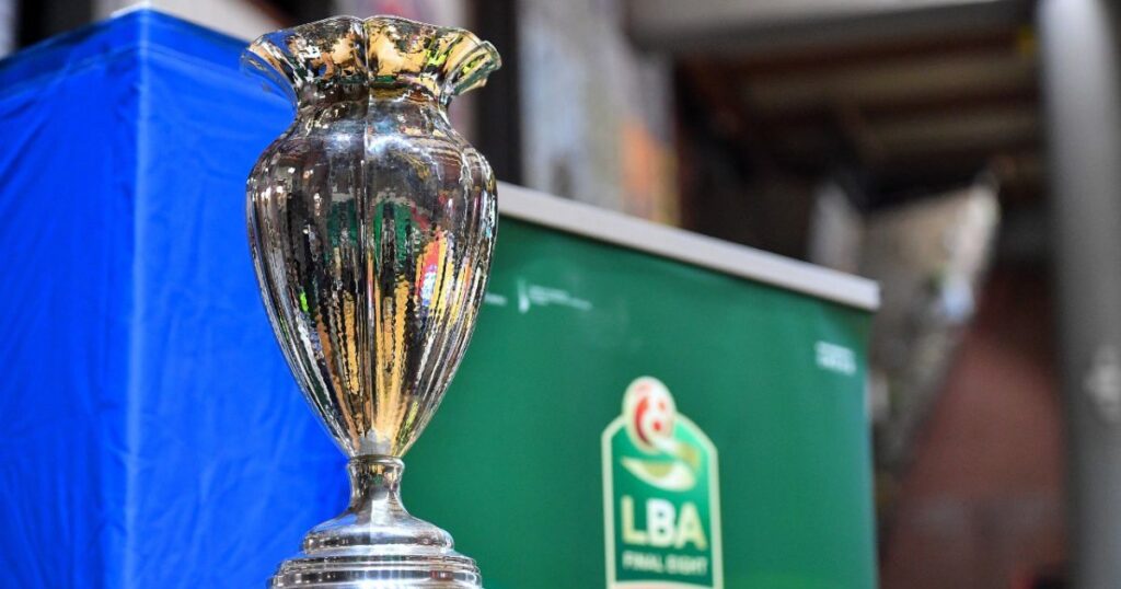 Il trofeo delle Final Eight di Coppa Italia 2023